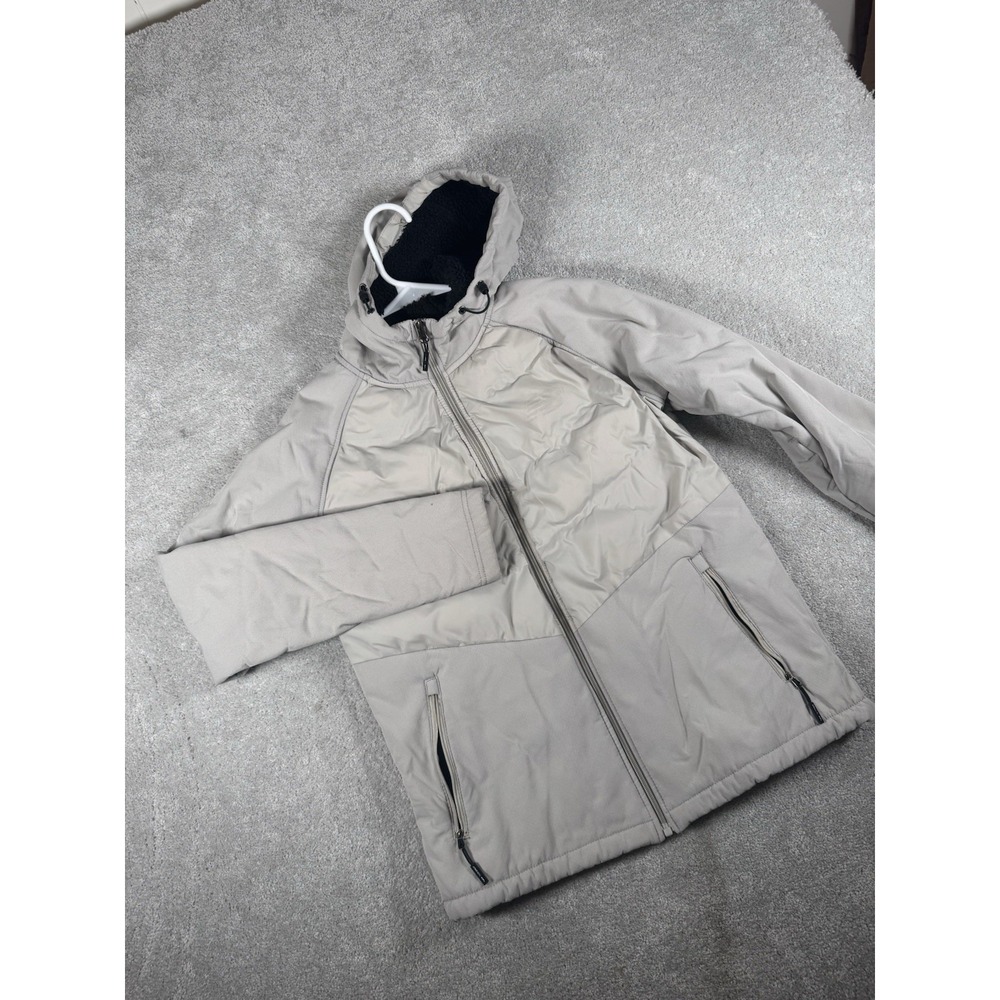 New Balance Mixed media Jacket Sherpa Lined Winter Performance Running Tech‎ M